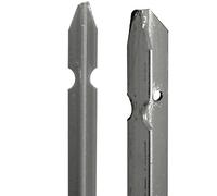 10 PALETTI PER RECINZIONI A 'T' IN ACCIAIO ZINCATO