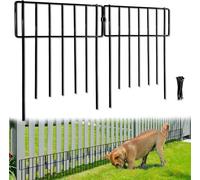10 Pannelli Decorativi For Recinzione Da Giardino, Recinzione Antiruggine In Filo Metallico For Animali, For Cani E Galline, Recinzione For Bordure Esterne For Aiuole, For Giardini