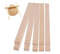 10 pannelli in legno per ceramica, accessori per ceramiche, aste di guida per mattarello, guide, distanziatori per ceramiche, fai da te, 5 misure, 3/4/5/6/7 mm