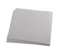 10 panni in microfibra per la pulizia degli occhiali da vista e della fotocamera, colore grigio