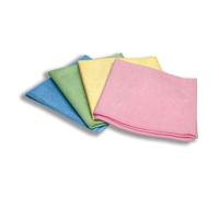 [10] Panni Multiuso Colorati Microfiber Professionali 38x38 cm Arix | Pulizie