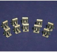 10 Parabrezza Lato Porta Guarnizione Modanatura Clip Ricambio GM 16662182 Camaro