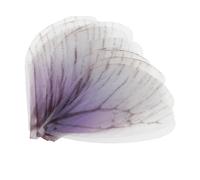 10 parti farfalla le ali dei pendenti incantano i monili diy accessori viola