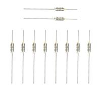 10 Pc Fusibili Termici 250 V 10A 65-84 ℃ Ccotto Temperatura Del Guscio Metallo Per Protezioni Circuitali Fusibili Taglio