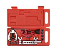 10 PC Riparazione del tubo del carburante del freno in rame doppia flaring strumento set di morsetti morsetto cutter