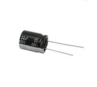 10 pcs 22uF 450V PANASONIC Condensatore Elettrolitico Long-Life LowESR 105°C THT
