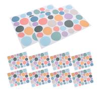 10 Pcs Adesivo Da Parete Pois Colorati Bambino Decalcomanie Per Bambini