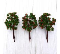 10 Pcs Albero Del Modello Di Simulazione Alberi in Plastica Piccoli