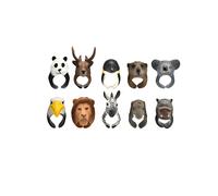 10 Pcs Anelli Di Animali Gioielli Per Bambini Decorazioni Delle Dita