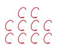 10 PCS Anelli di plastica del naso della mucca, grandi anelli del naso dell'allevamento del bestiame Anelli di trazione del naso dell'animale per il bestiame della mucca del vitello