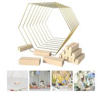 10 Pcs Anelli Floreali in Metallo Cornice Per Ghirlande Cerchio Floreale