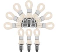 10 Pcs Appendini Per Strofinacci Porta Asciugamani Fermagli Metallo Clip