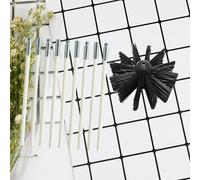 10 Pcs Aste Pulizia Canna Fumaria Kit Scovolini Spazzola Per Dei Tubi