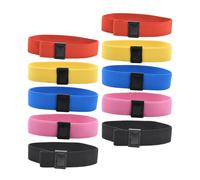 10 Pcs Banda Elastica Regolabile Cinghie Per Libri Accessori Bento