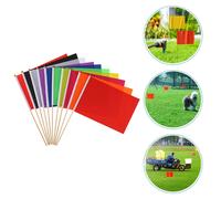 10 Pcs Bandiere Irrigazione Bandierine Per Da Terra Bandiera Del Cantiere