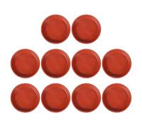10 Pcs Base Di Vaso Fiori Rotondi Vassoio Drenaggio Della Fioriera