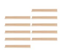 10 Pcs Base Per Domino Con Lettere Legno Porta-domino Vassoio Carte