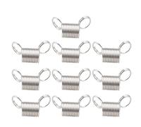 10 Pcs Bead Stop Stainless Steel Tension Spring Wire Ends Jewelry Making Tools to Beads From Falling