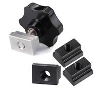 10 Pcs Blocco Dado Scorrevole T Dadi Vite Con Intaglio NADO ACCIAIO CARBONE