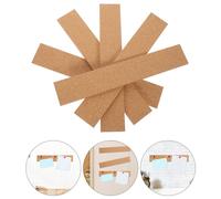 10 Pcs Blocco Di Sughero Bacheca Lavagnetta Accessorio Per Ufficio