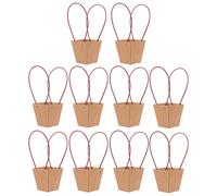 10 Pcs Borsa in Carta Kraft Da Imballaggio Sagnose Per Vettori Di