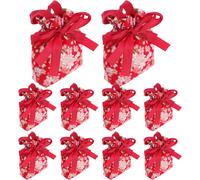 10 Pcs Borsette Bomboniere Custodia Per Gioielli Piccole Con Coulisse