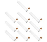 10 Pcs Bottiglie Piccole Di Con Coperchio Tappo in Sughero