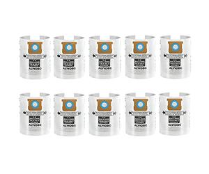 10 PCS Bundle Set 5-8 Gallon Vac Borse, ALYYDBG Tipo E 90661 9066100 9066133, tipo H 90671 9067100 9067133 Sacchetti di polvere