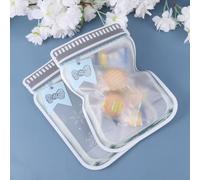 10 Pcs Busta Porta Merenda Sacchetti Per Alimenti Riutilizzabili