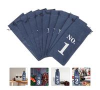 10 Pcs Buste Bottiglie Sacchetto Porta Di Vino Borse Con Coulisse