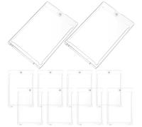 10 Pcs Bustine Proteggi Carte Portacarte Magnetico Da Gioco Plastica