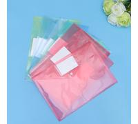 10 Pcs Cartella Portadocumenti Organizer Titolare Del Documento Trasparente