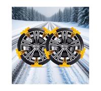 10 pcs Catene da neve per Lamborghini Huracán EVO Spyder(2019-),Catena Antiscivolo per Strade Innevate e Ghiacciate Invernali,Resistente Alle Basse Temperature,Resistente All'usura