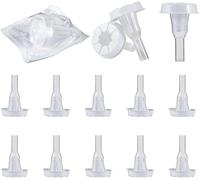 10 Pcs Catetere Esterno Uomo - Urocondom Autoadesivo in Silicone Medicale Ipoall