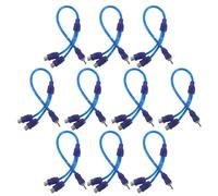 10 PCS Cavo Di Conversione Audio Per Auto Rca Altoparlanti Audiovideo