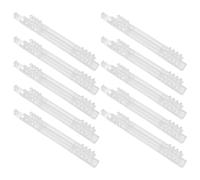 10 Pcs Cerchio Di Rilegatura Del Raccoglitore Anelli Pettini Per Plastica