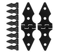 10 Pcs Cerniere Del Cancello Della Recinzione Sostituzione Cerniera Ferro