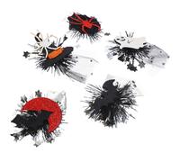 10 Pcs Ciappetti Capelli Mollette Halloween Fermagli Per Tema Clip in Metallo