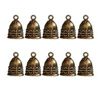 10 Pcs Ciondoli Campana in Ottone Ciondolo Vintage Campane Del Vento