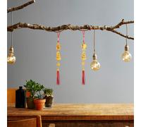 10 Pcs Ciondolo Decorativo Per Il Capodanno Cinese Decorazione Di Benedizione
