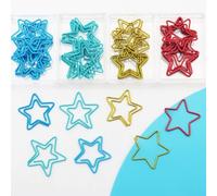 10 Pcs Clip Carta A Forma Di Stella Piccoli Segnalibri Clip Ufficio Clip Planner