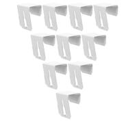 10 Pcs Clip Decorativa Per Gancio Finestra Staffe Di Montaggio Aste Tende