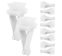 10 Pcs Clip Per Bocchetta Dell'aria Dell'auto Forniture Matricole