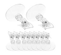 10 Pcs Clip Per Doccia Autoadesive Guardia Della Paraspruzzi