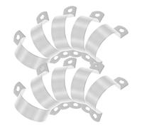 10 Pcs Clip Per Sella Tubolare Fascetta Stringitubo Da Giardino Pinze D'acqua