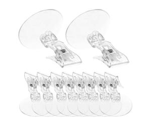 10 Pcs Clip Per Tende Da Doccia Autoadesiva Autoadesive Guardia Della