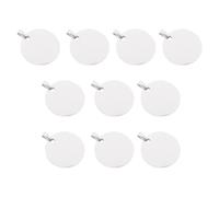 10 Pcs Collana Regalo Uomo Per Militari Incisione Titanium Steel Necklace