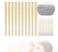 10 PCS Coni per orecchie, cerume orecchie pulitore, pulizia orecchie, candele coniche, pulisci orecchie, rimozione del cerume,Contiene 5 dischi protettivi e 10 tamponi di cotone
