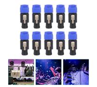 10 Pcs Connettori Altoparlanti Spinotti Per Casse Acustiche Audio