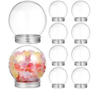 10 Pcs Contenitore Per Caramelle Barattoli Di Plastica Ornamento Riempibile